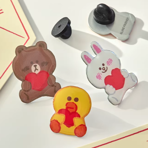 Line Friends - 15TH Edition Cartoon Badge