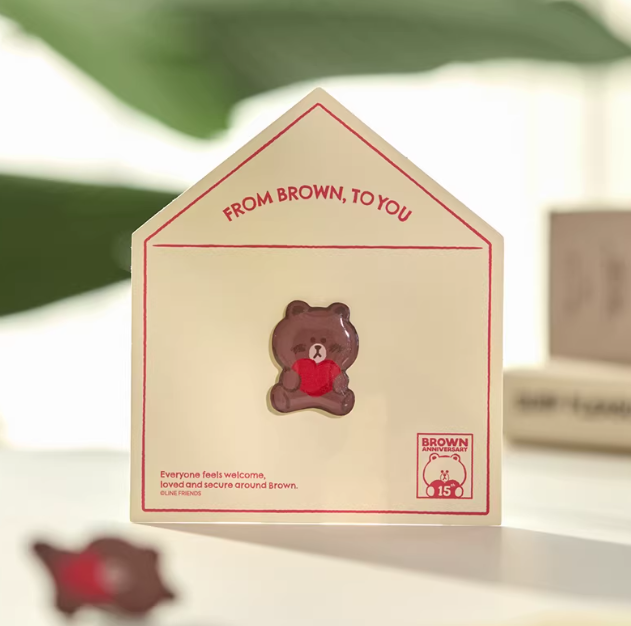 Line Friends - 15TH Edition Cartoon Badge