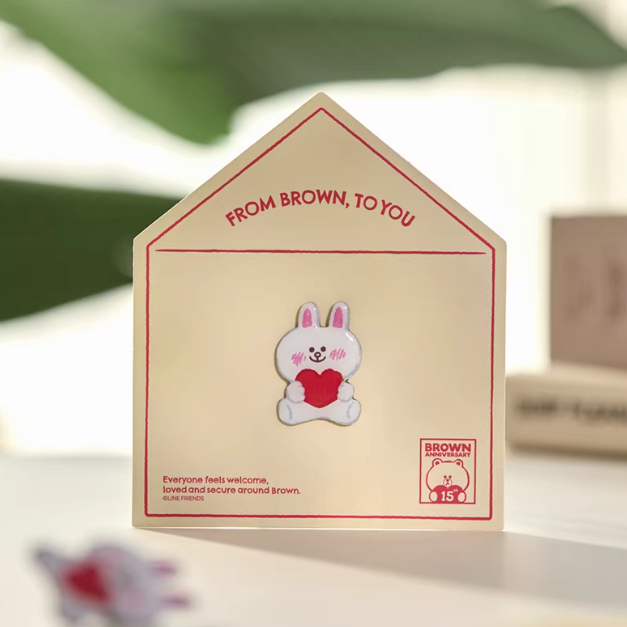 Line Friends - 15TH Edition Cartoon Badge