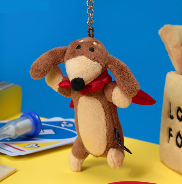 Line Friends - Joguman Hero Puppet Keychain