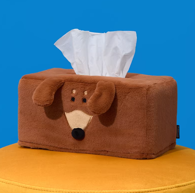 Line Friends - Joguman Hero Furry Tissue Box