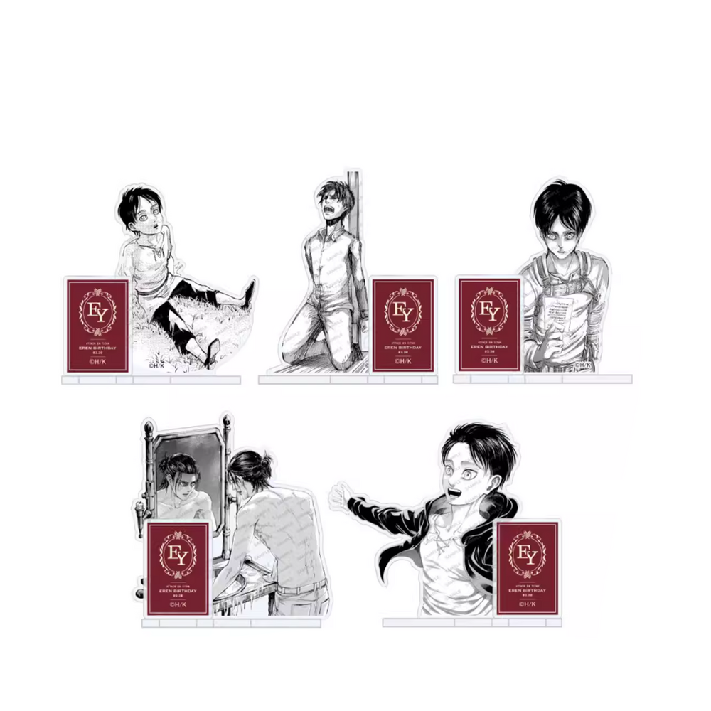 Attack On Titan - Eren Birthday Plaque Lottery Box