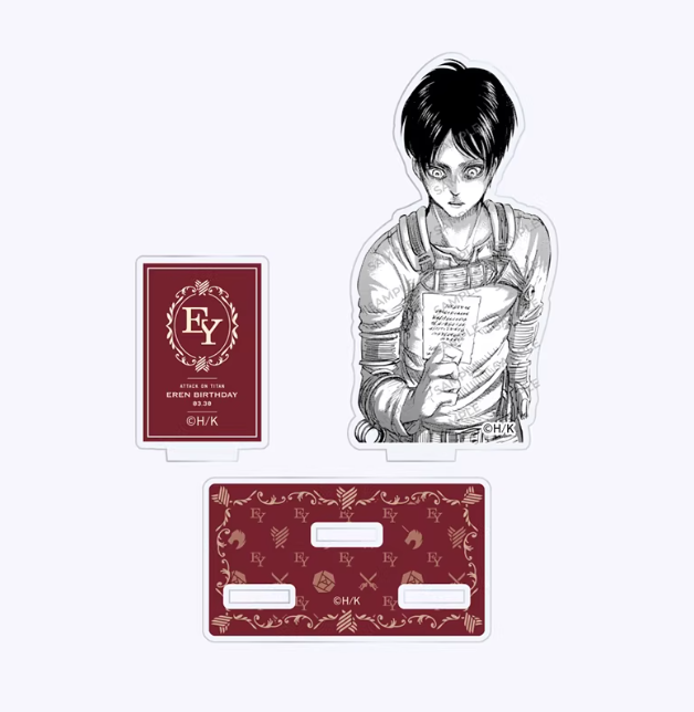 Attack On Titan - Eren Birthday Plaque Lottery Box