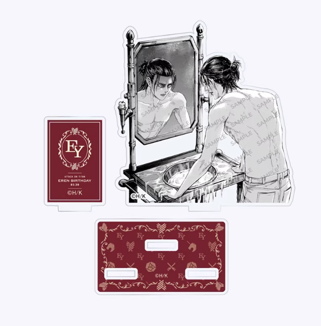 Attack On Titan - Eren Birthday Plaque Lottery Box