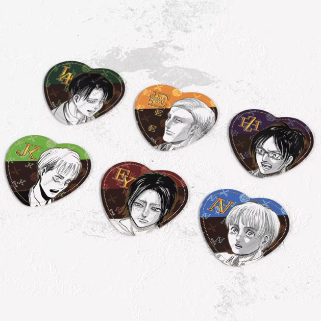 Attack On Titan - Heart Shaped Badge Blind Draw