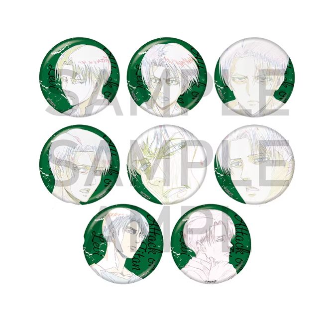 Attack On Titan - Levi  Personal Badge Box