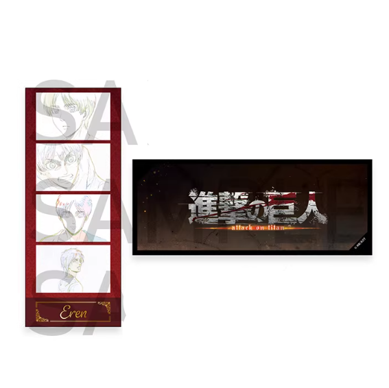 Attack On Titan - Four Grid Ticket Stubs