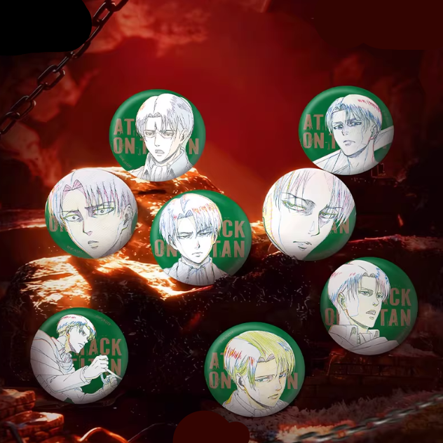 Attack On Titan - Levi Badge Blind Draw