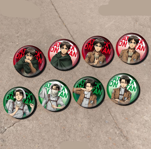Attack On Titan - Half Body Badge Blind Draw