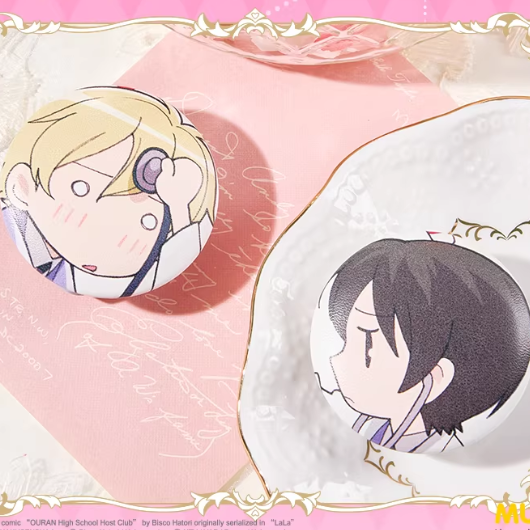 Oran High School Host Club - Cute Emblem Badge