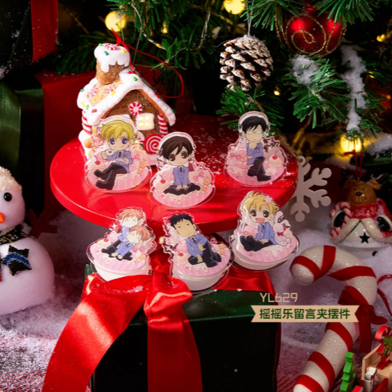 Oran High School Host Club - Message Clip Ornament