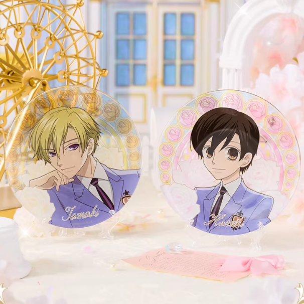 Oran High School Host Club - Stained Glass Plate