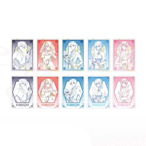 EVANGELION - Collectible Card Line Art Blind Draw