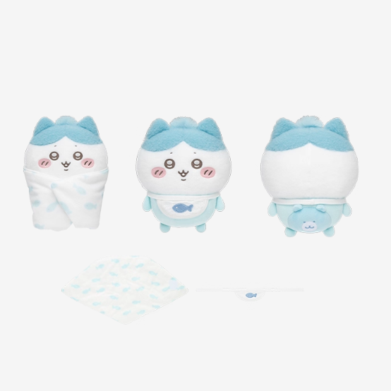 Chiikawa - Baby Series - Swaddled Plush Toys