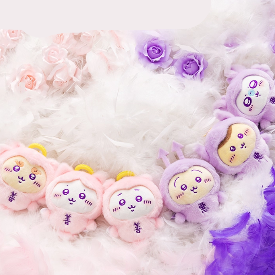 Chiikawa - Good And Evil Series Plush Pendant
