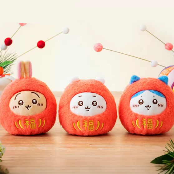 Chiikawa - Daruma Series Plush Toys