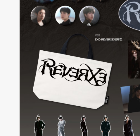 【Pre-Order】EXO - REVERXE CANVAS BAG