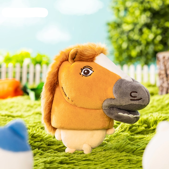 Chiikawa - Wearing Horse Faced Usagi Plush Pendant