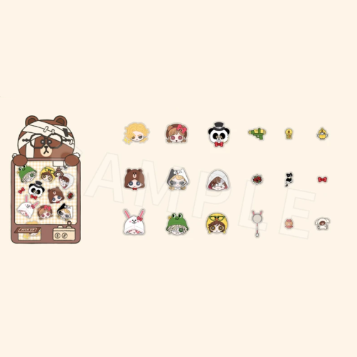 Identity V - Line Friends Series - Acrylic Rocking Toy