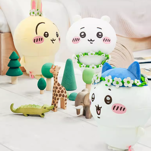 Chiikawa - Flower Crown Series Plush Toys