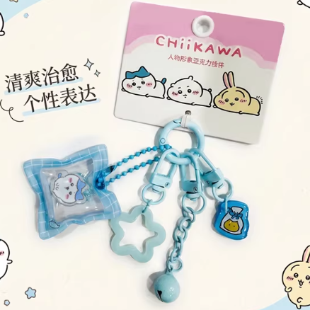 Chiikawa - Cartoon Keychain Acrylic Pendant