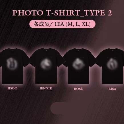 BLACKPINK - PHOTO T-SHIRTTYPE2