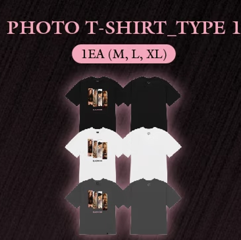BLACKPINK - PHOTOT-SHIRT TYPE1
