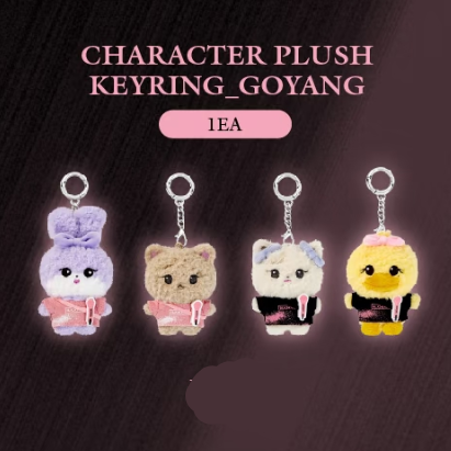 BLACKPINK - CHARACTER PLUSHKEYRING_GOYANG