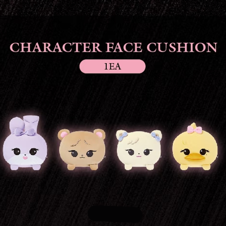 BLACKPINK - CHARACTER FACE CUSHION