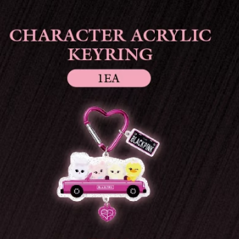 BLACKPINK - CHARACTER ACRYLIC KEYRING