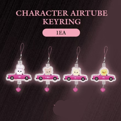 BLACKPINK - CHARACTER AIRTUBE KEYRING