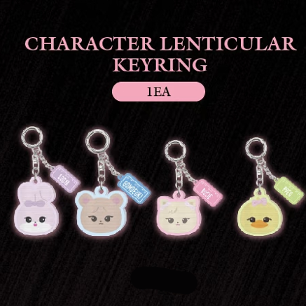 BLACKPINK - CHARACTER LENTICULARKEYRING