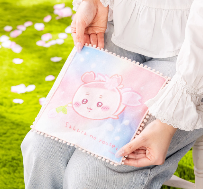 Chiikawa - Sakura Fairy Lace Gauze Hand Towel