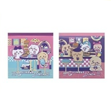 Chiikawa - Diner Series Square Sticky Notes
