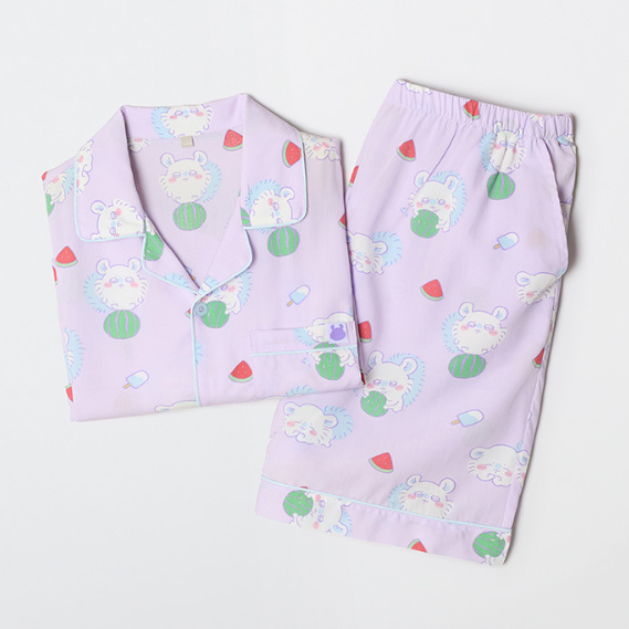 【Pre-Order】Chiikawa x Spao - Summer Short Sleeved Pajamas Usagi