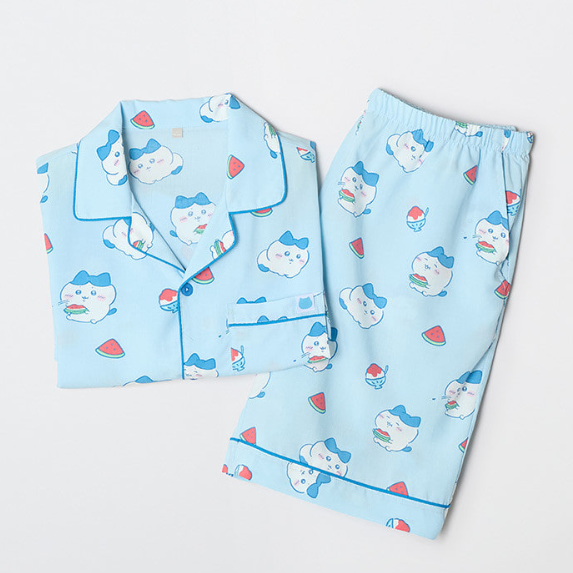 【Pre-Order】Chiikawa x Spao - Summer Short Sleeved Pajamas Hachiware