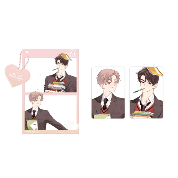 4 Week Lovers - Acrylic Transparent Card Charm from Student Days