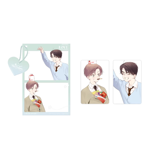 4 Week Lovers - Acrylic Transparent Card Charm from Student Days