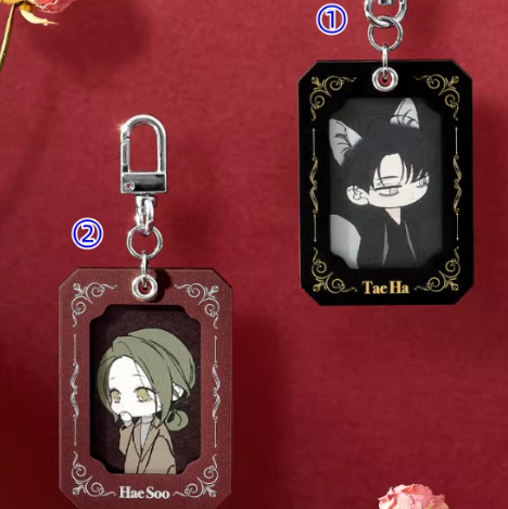 【Pre-Order】Tears On A Withered Flower - Keychain