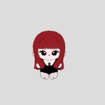 Jennie × Miniso - Cotton Doll Plush Keychain