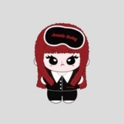 Jennie × Miniso - Cotton Doll Plush Keychain