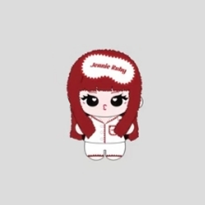 Jennie × Miniso - Cotton Doll Plush Keychain