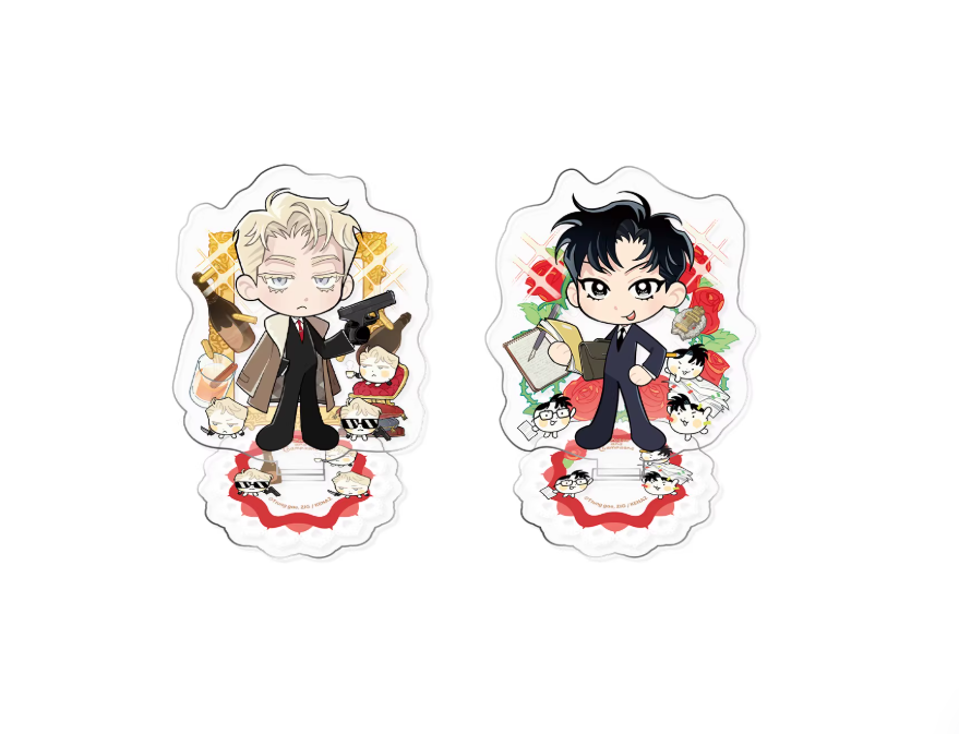 Roses and Champagne - Q-version Standee Set