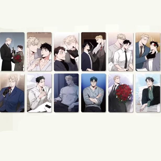 Roses and Champagne - Acrylic Commemorative Card Blind Box (full box)