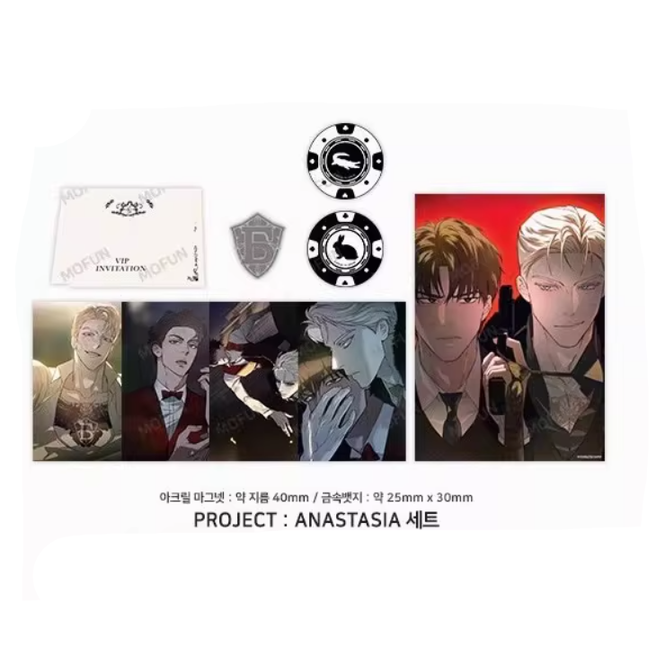 【Pre-Order】Codename Anastasia x Mofun - Chip Sets