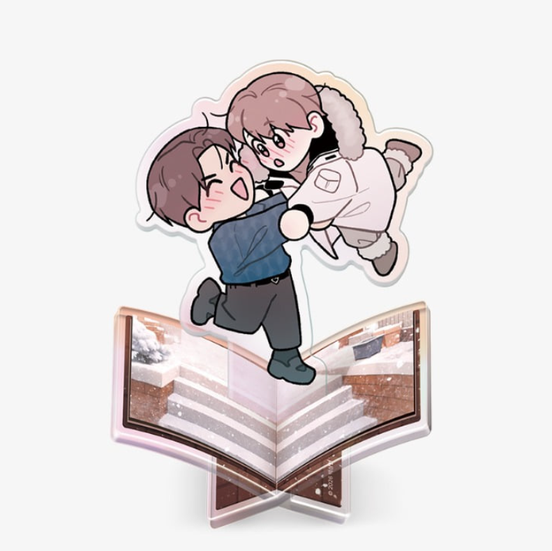 Flipturn - Bookshelf Standee
