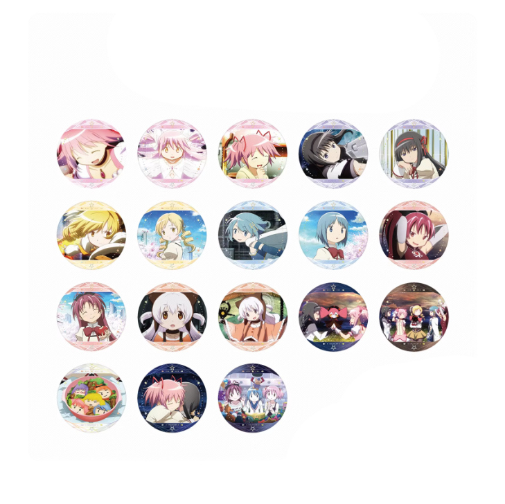 【Pre-Order】Puella Magi Madoka Magica - Blind Draw With Hot Stamped Badges