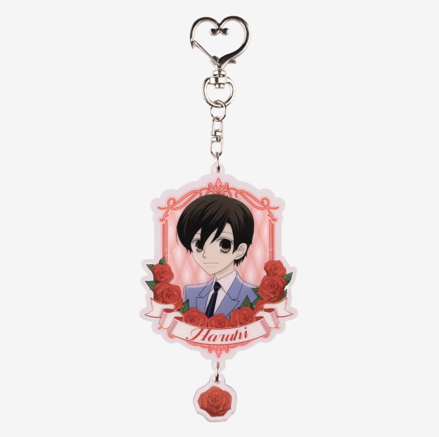 Ouran High School Host Club - School Uniform Rose Series Acrylic Pendant