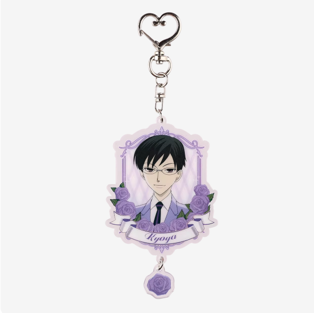 Ouran High School Host Club - School Uniform Rose Series Acrylic Pendant