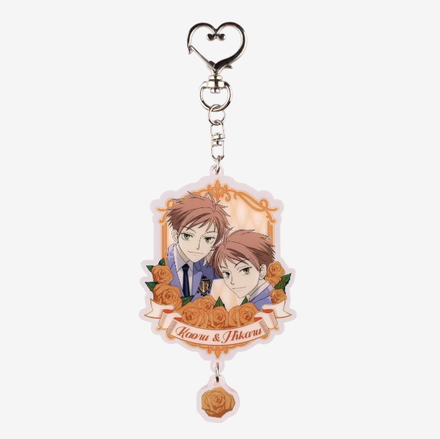 Ouran High School Host Club - School Uniform Rose Series Acrylic Pendant